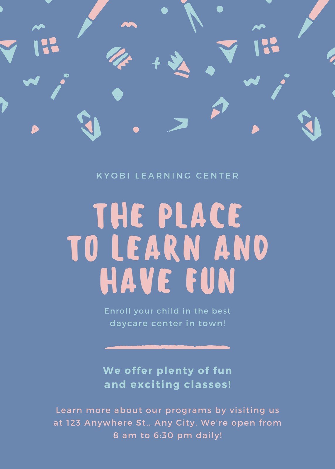Customize 24+ Daycare Flyers Templates Online - Canva