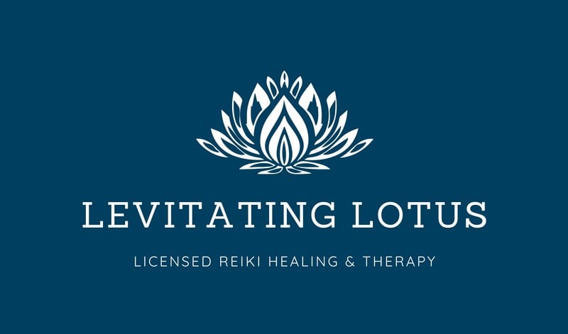 Blue Lotus Reiki Business Card Templates By Canva