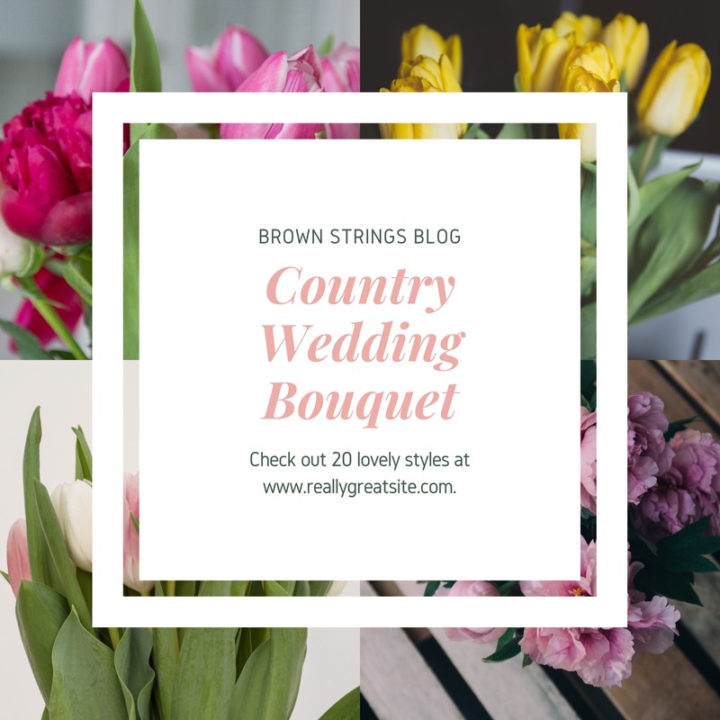 Bridal Bouquet Ideas Social Media Post Templates By Canva