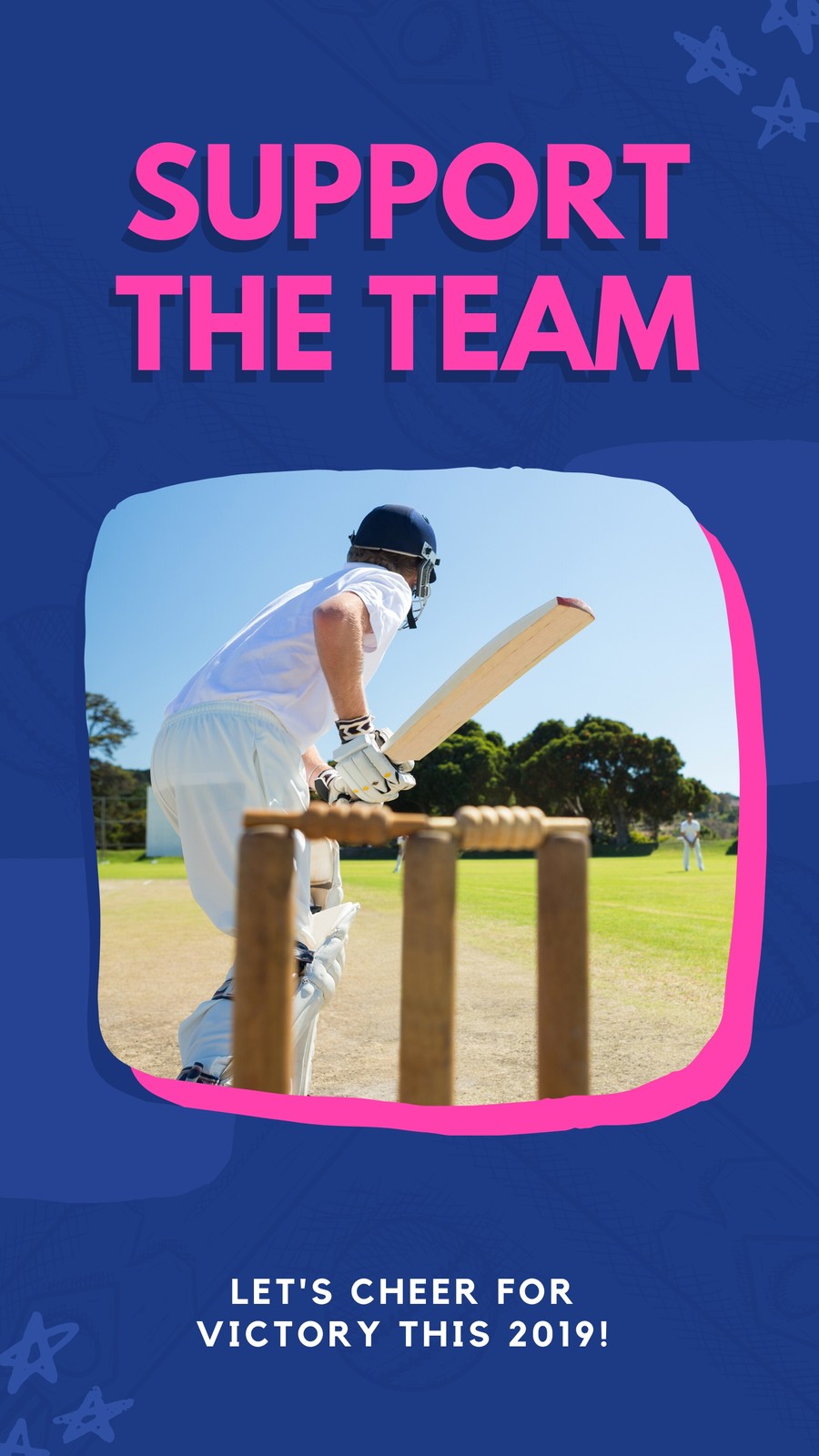 Free and customizable cricket templates