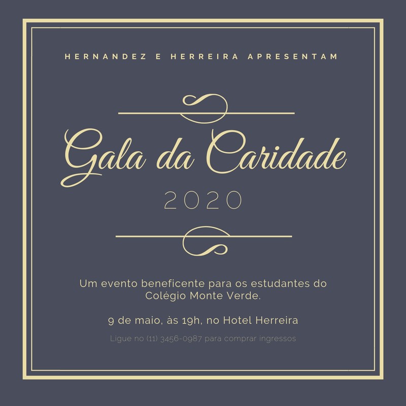 Modelos De Convites De Gala Para Personalizar Canva 6802