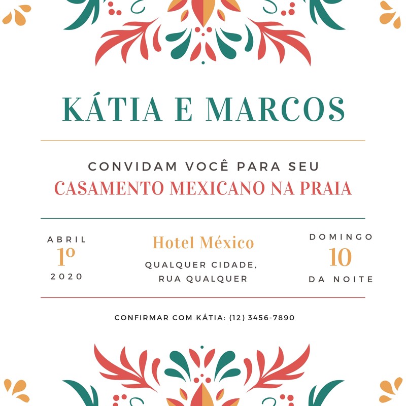 Faça Convites De Casamento Com Modelos Grátis Canva 4015