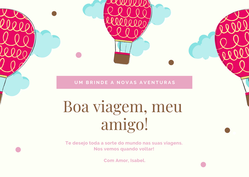 Edite Um Dos Modelos De Cart O De Despedida Canva