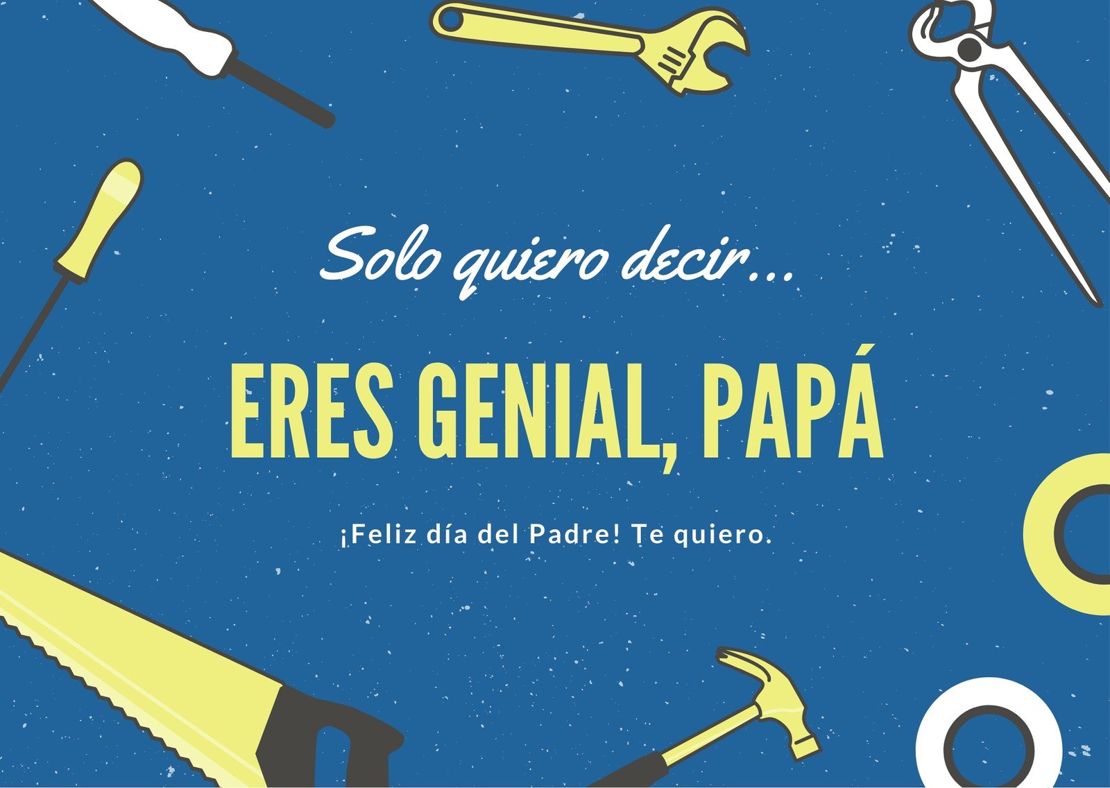 Plantillas para tarjetas del Día del Padre gratis Canva