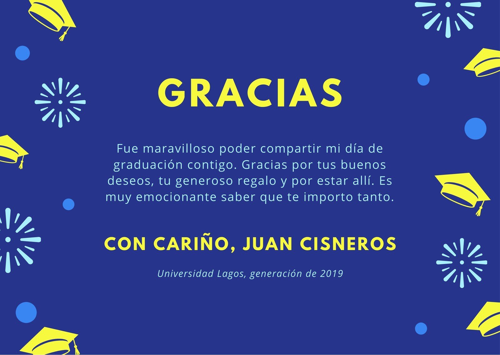 Plantillas para tarjetas de graduación gratis | Canva