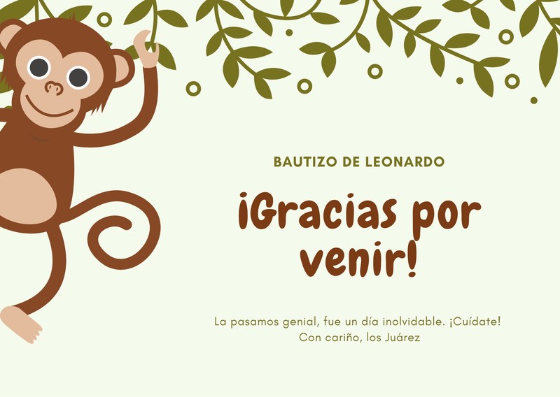 Plantillas para tarjetas de agradecimiento gratis | Canva