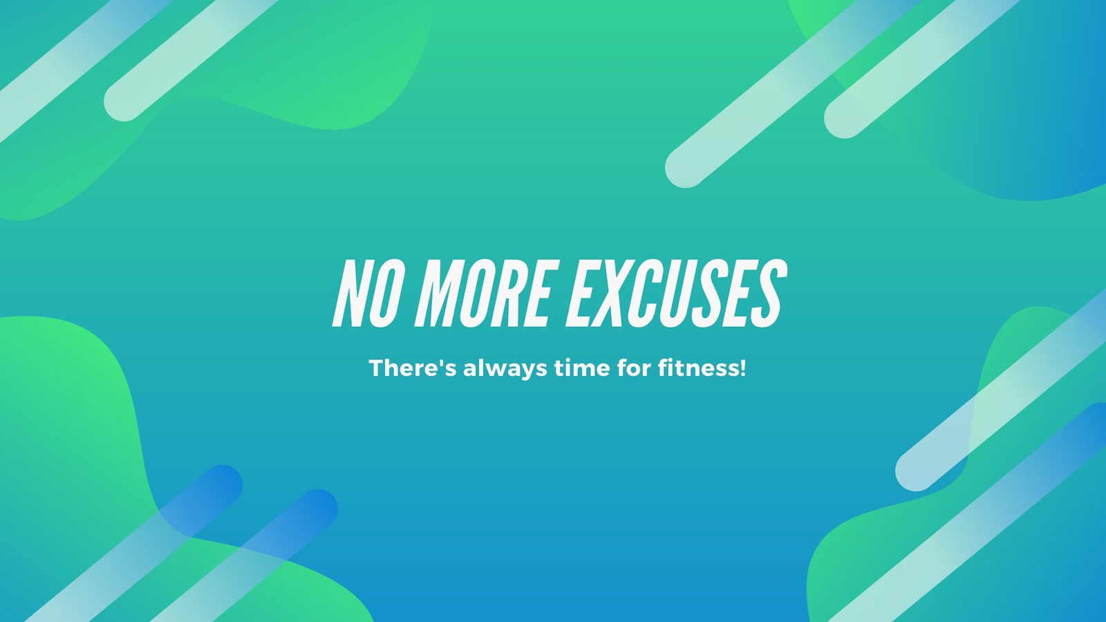 Blue and Green Shape Fitness Influencer Neon Noir YouTube Banner -  Templates by Canva