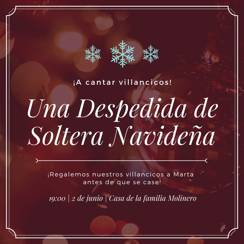 Plantillas De Invitaciones De Navidad Editables Canva 7414