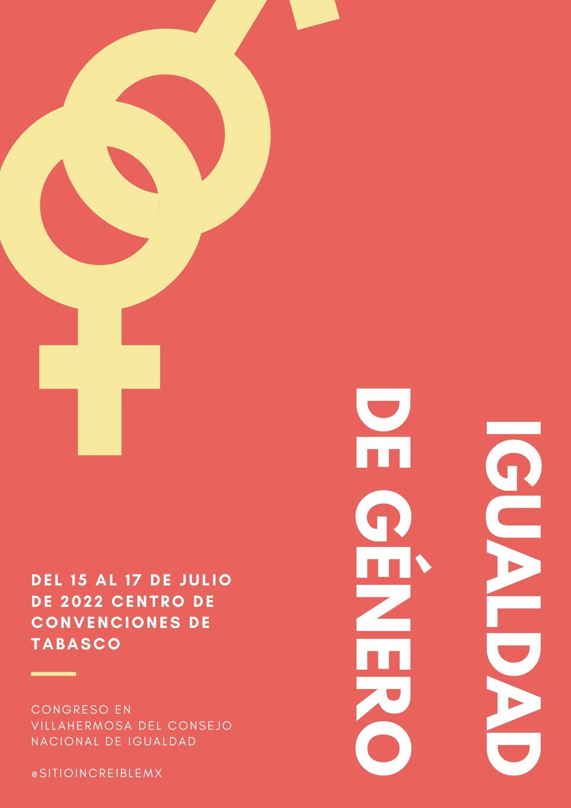 Plantillas para carteles de equidad de género | Canva