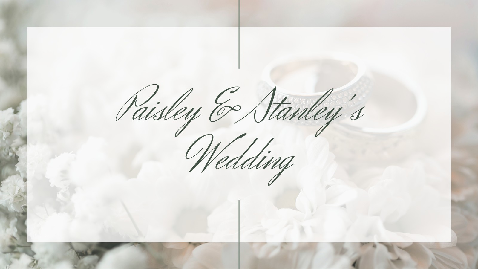 Free and customizable wedding templates