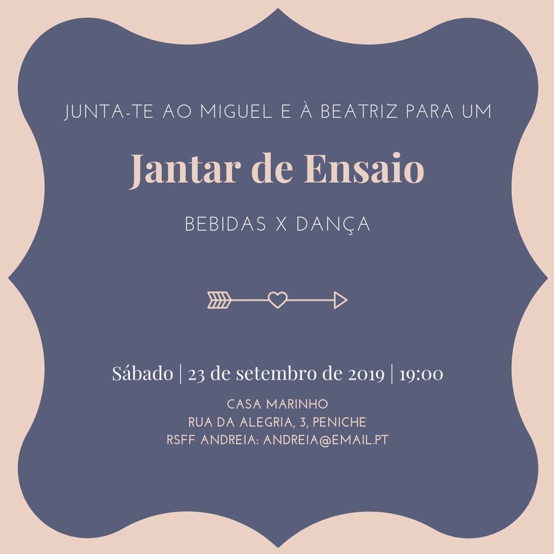 Explora Os Nossos Modelos Gratuitos De Convites De Jantar De Ensaio Canva 5247