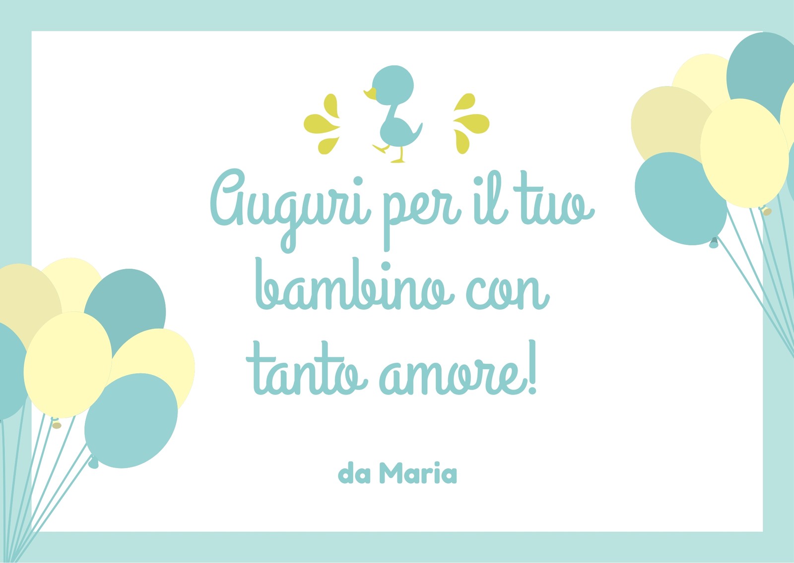 biglietto per baby shower con decorazioni carine 2705065 Arte