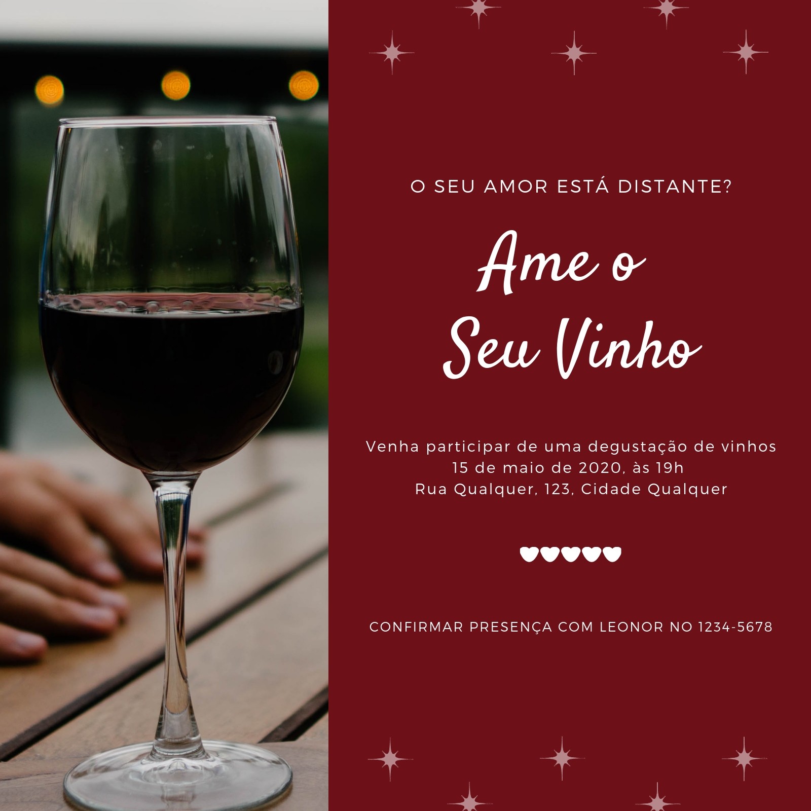 Conjunto Com 3 Copos Para Aperitivo - Vinho é Chique Mas