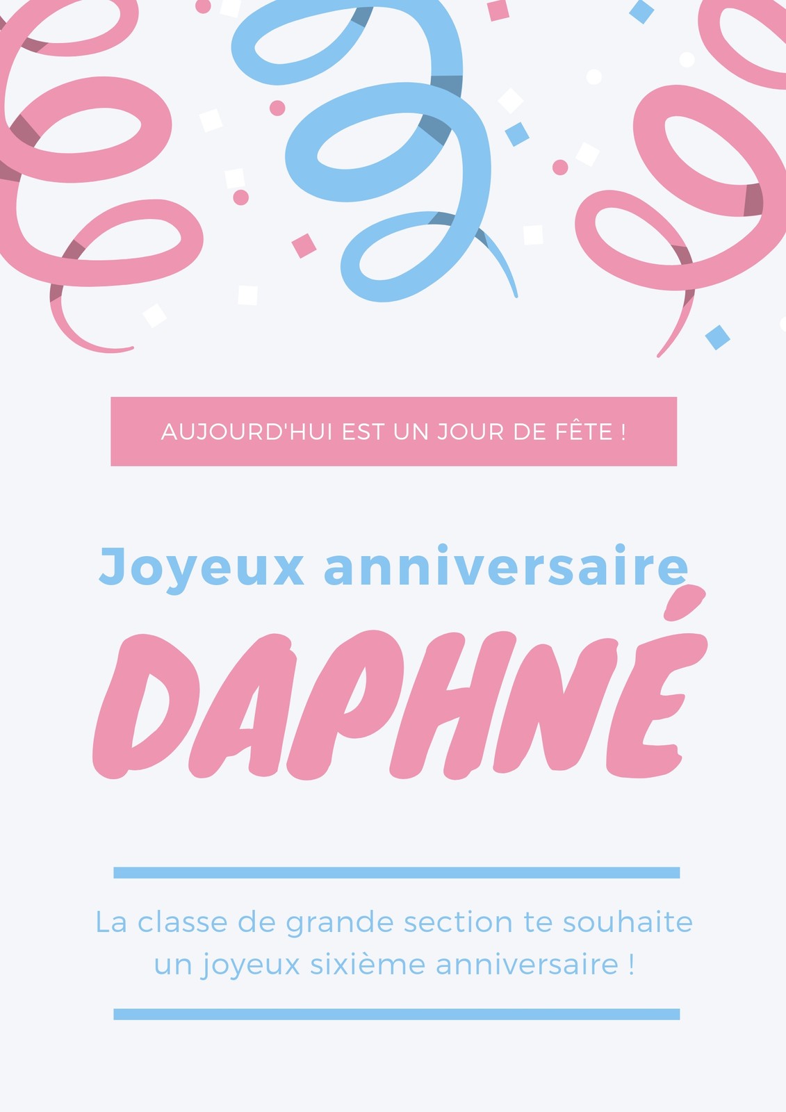 Affiches Anniversaire Les Plus Beaux Modeles Du Web Canva