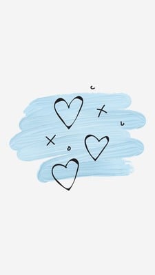 Instagram Highlight Covers Blue Heart