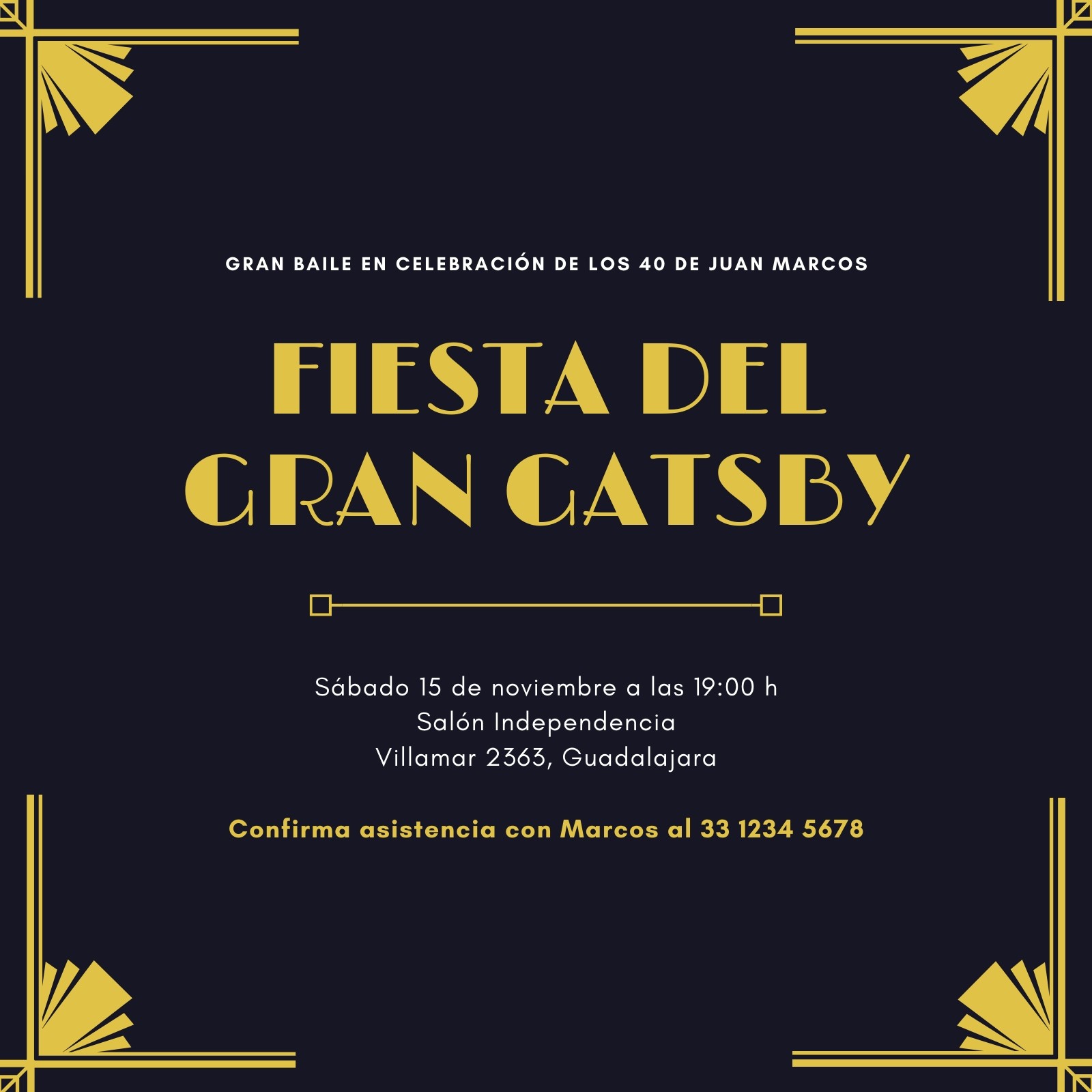 SABADO 16 DE NOVIEMBRE  Plantillas para invitación de cumpleaños, Tarjeta  de cumpleaños hombre, Invitaciones de cumple años