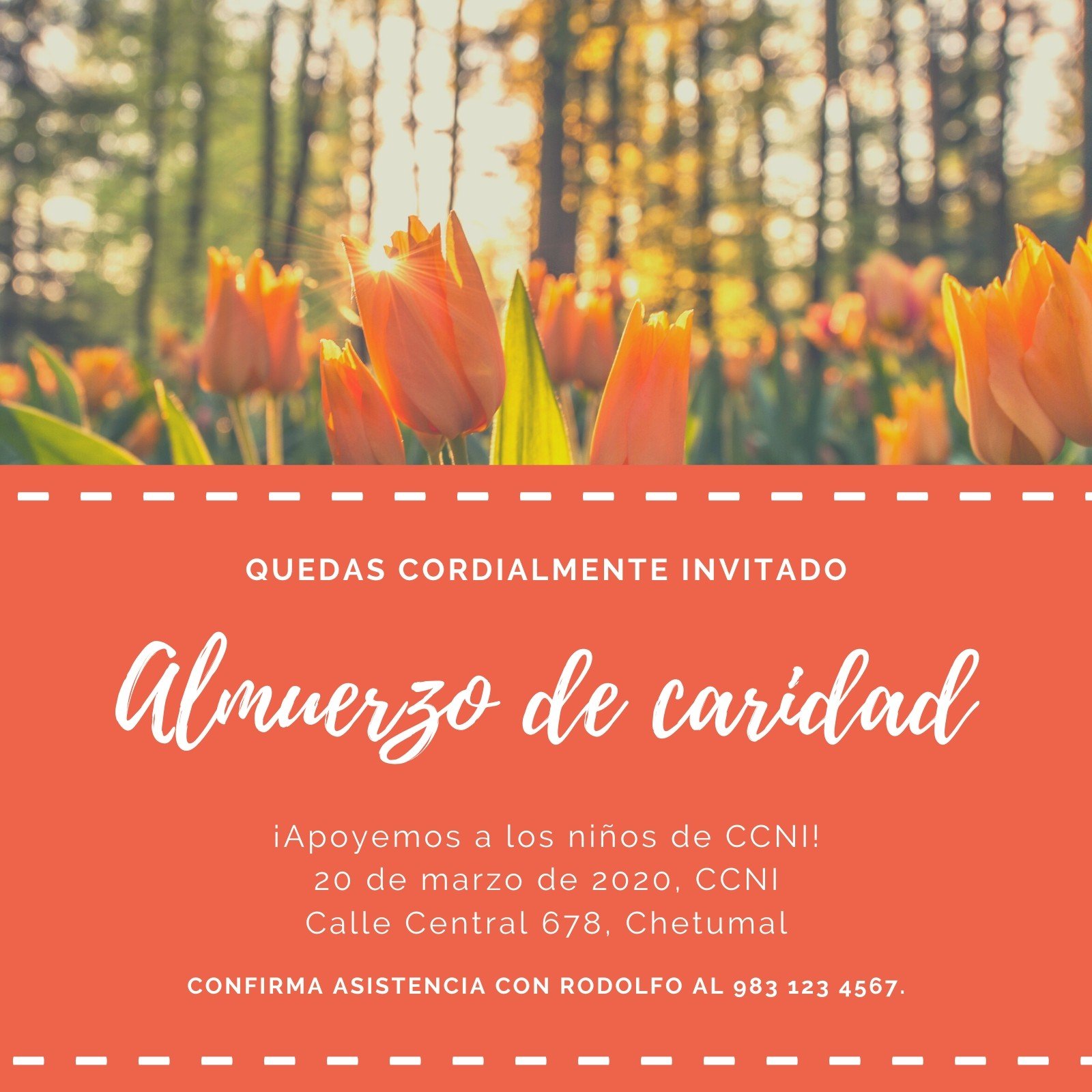 Plantillas de invitaciones para almuerzo gratis | Canva