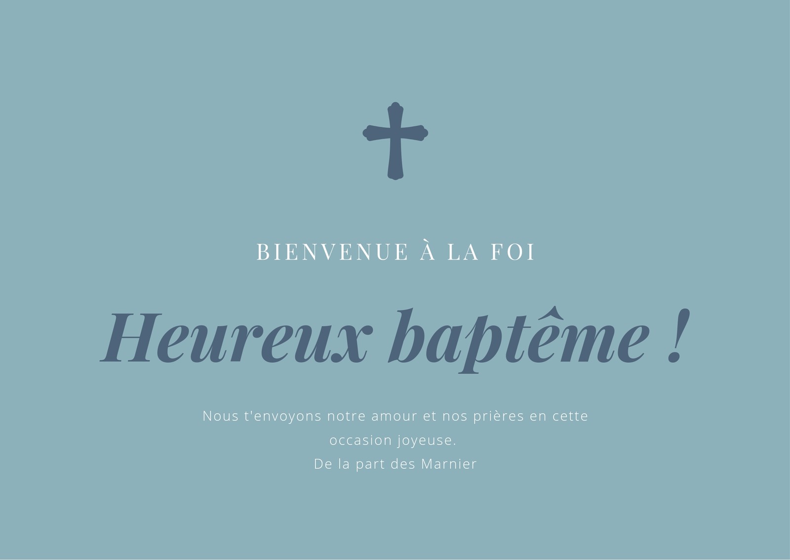 Page 2 Cartes De Bapteme Les Plus Beaux Modeles Du Web Canva