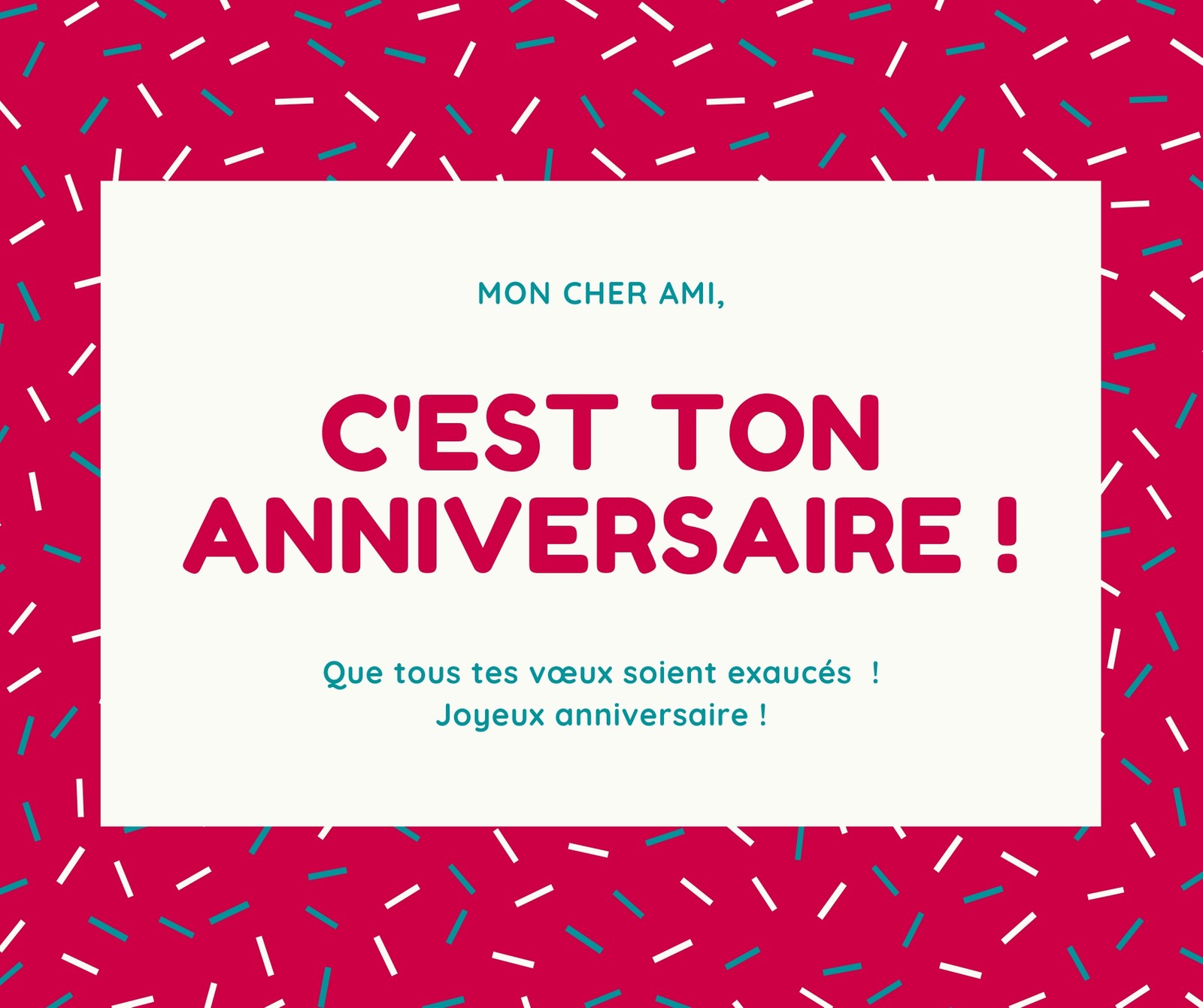 Cartes D Anniversaire Sur Facebook Modeles Gratuits Canva