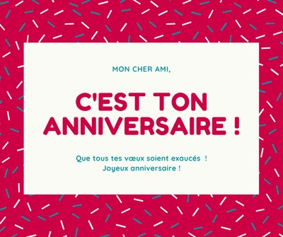 Modeles De Cartes D Anniversaire Facebook Gratuits Canva