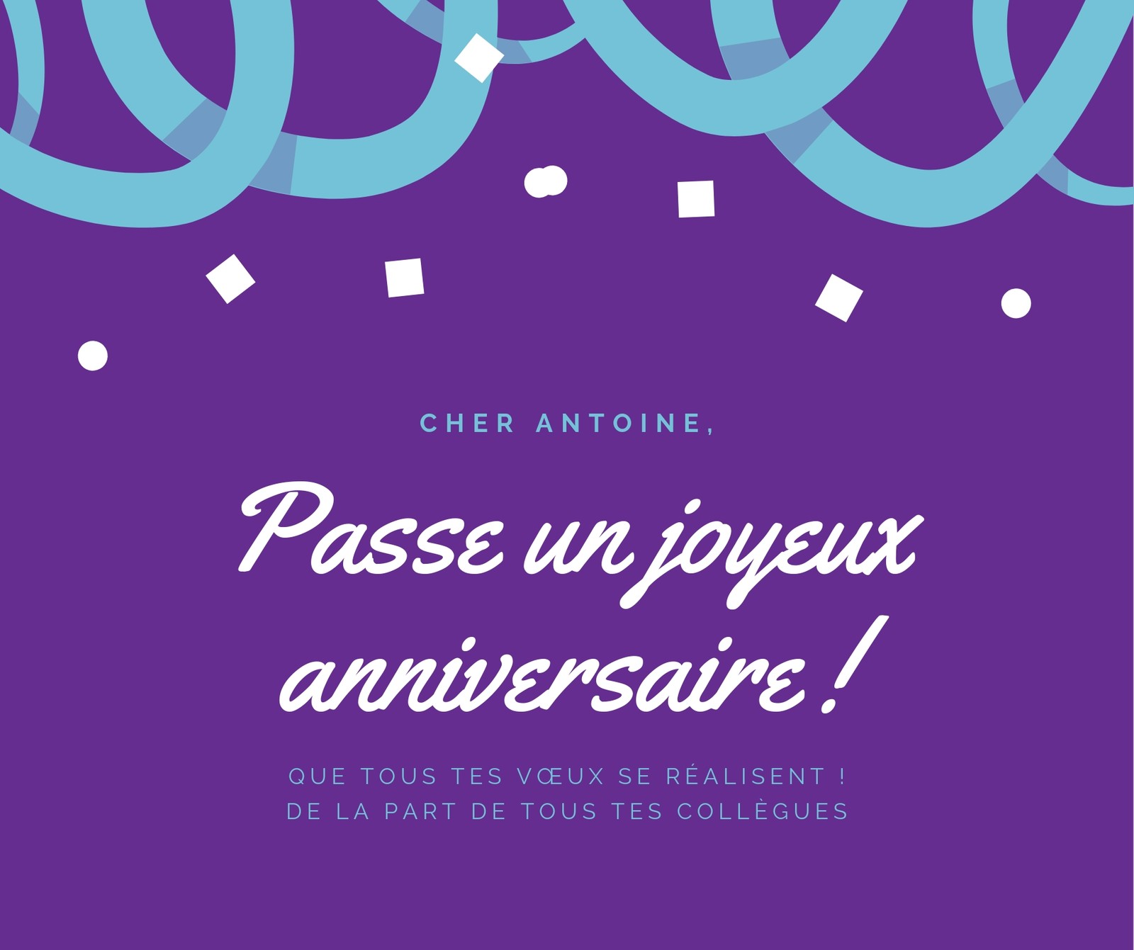 Cartes D Anniversaire Sur Facebook Modeles Gratuits Canva