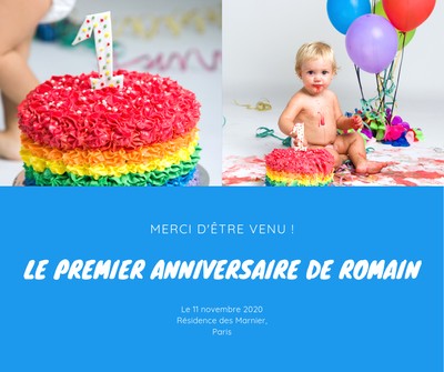 Modeles De Cartes D Anniversaire Facebook Gratuits Canva