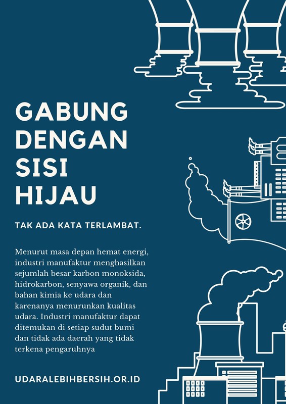 Contoh Poster Perubahan Iklim Kustom Siap Cetak Canva