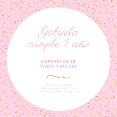 Plantillas De Invitaciones Del Cumpleanos Editables Online Canva