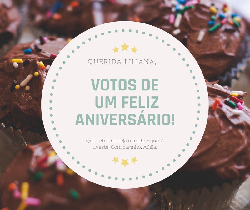 Página 2 – Personalize posts de aniversário para Facebook - Canva