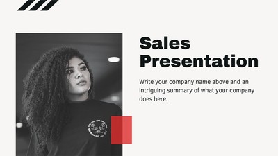 Free and customizable sales presentation templates | Canva
