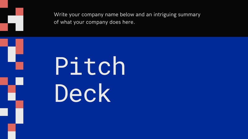 Free and editable professional pitch deck templates | Canva