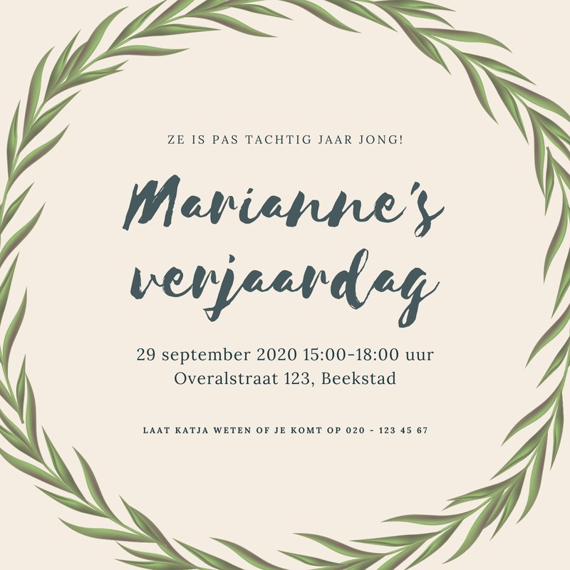 Pagina Gratis En Aanpasbare Verjaardag Sjablonen Canva