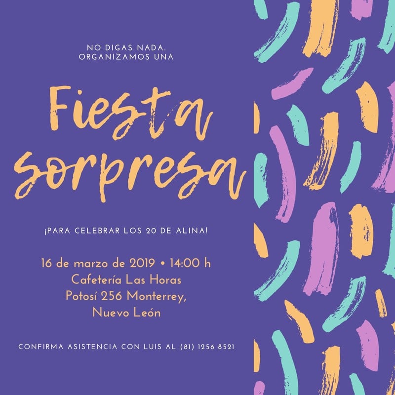 Página 10 Plantillas para invitaciones gratis Canva