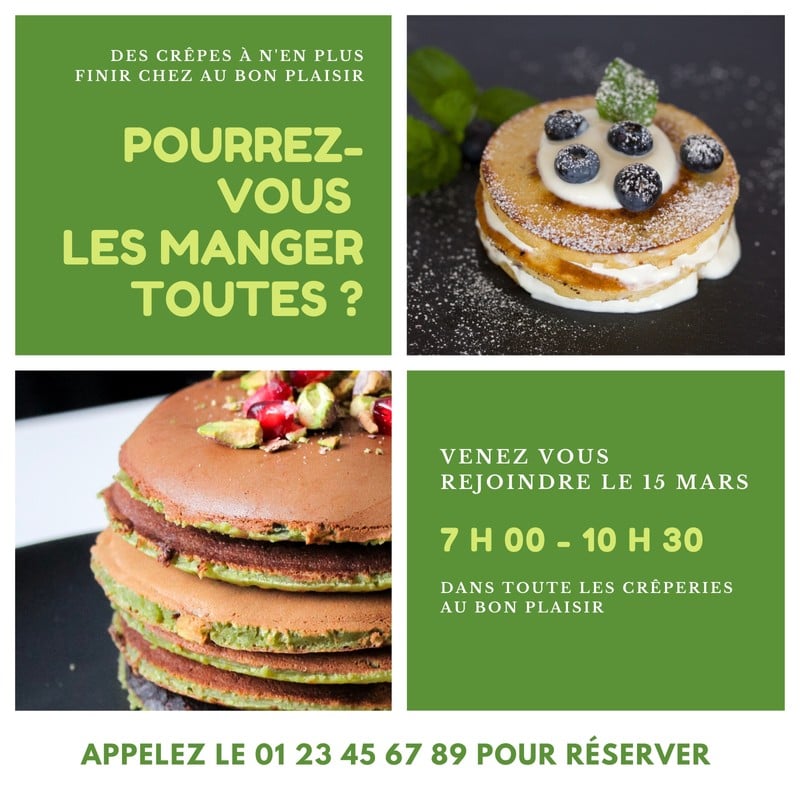 Invitation à un petit déjeuner les plus beaux modèles Canva