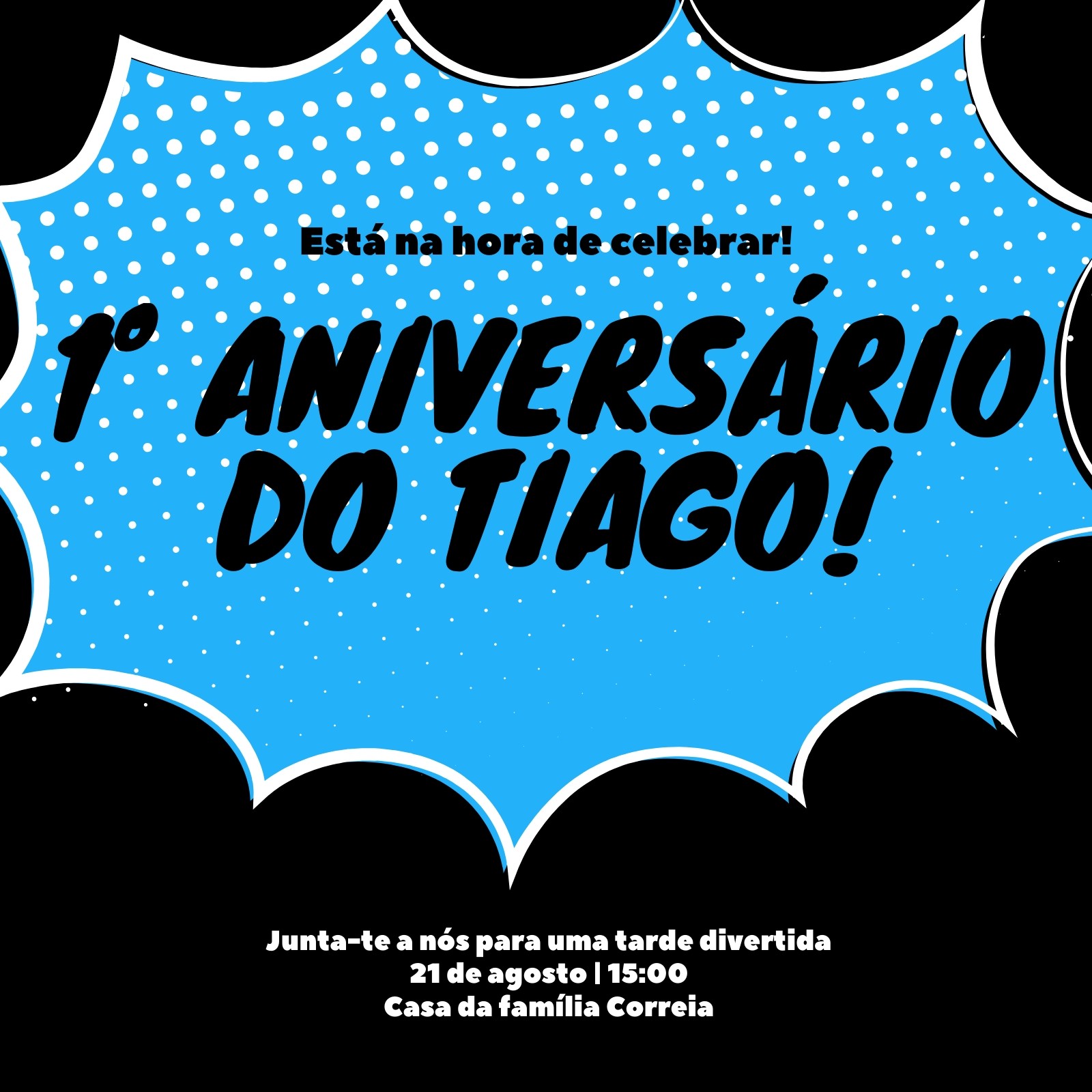 Página 20 – Modelos grátis e personalizáveis de aniversario - Canva