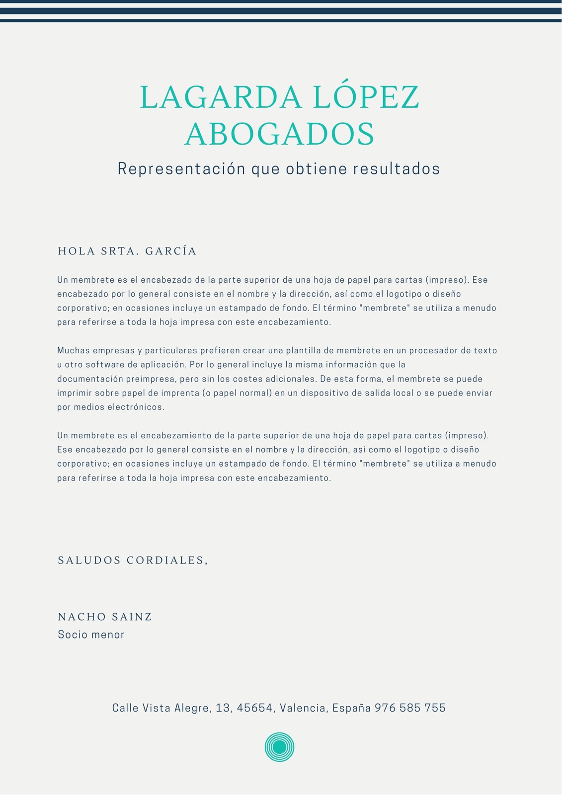 Plantillas de membretes de abogados | Canva