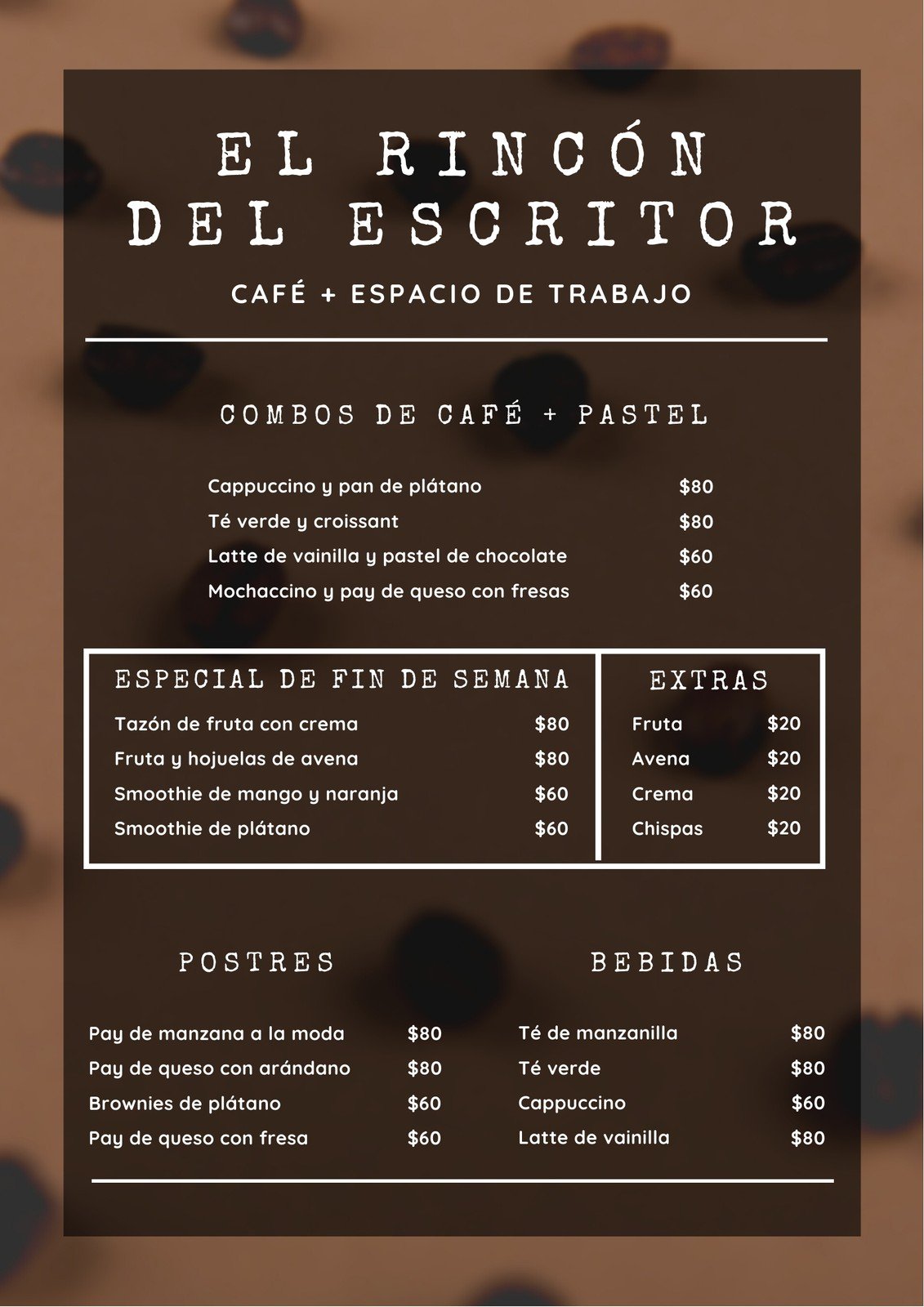 Descobrir 99 Imagem Precios De Una Cafeteria Abzlocalmx 9241