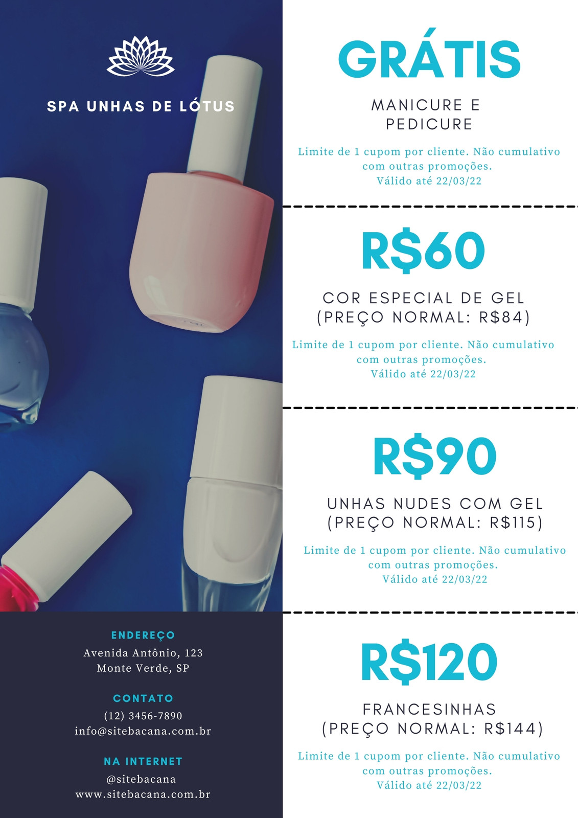 Personalize e transforme modelos de Cupom - Canva