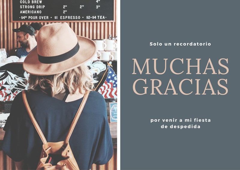 Plantillas para postales de agradecimiento gratis | Canva