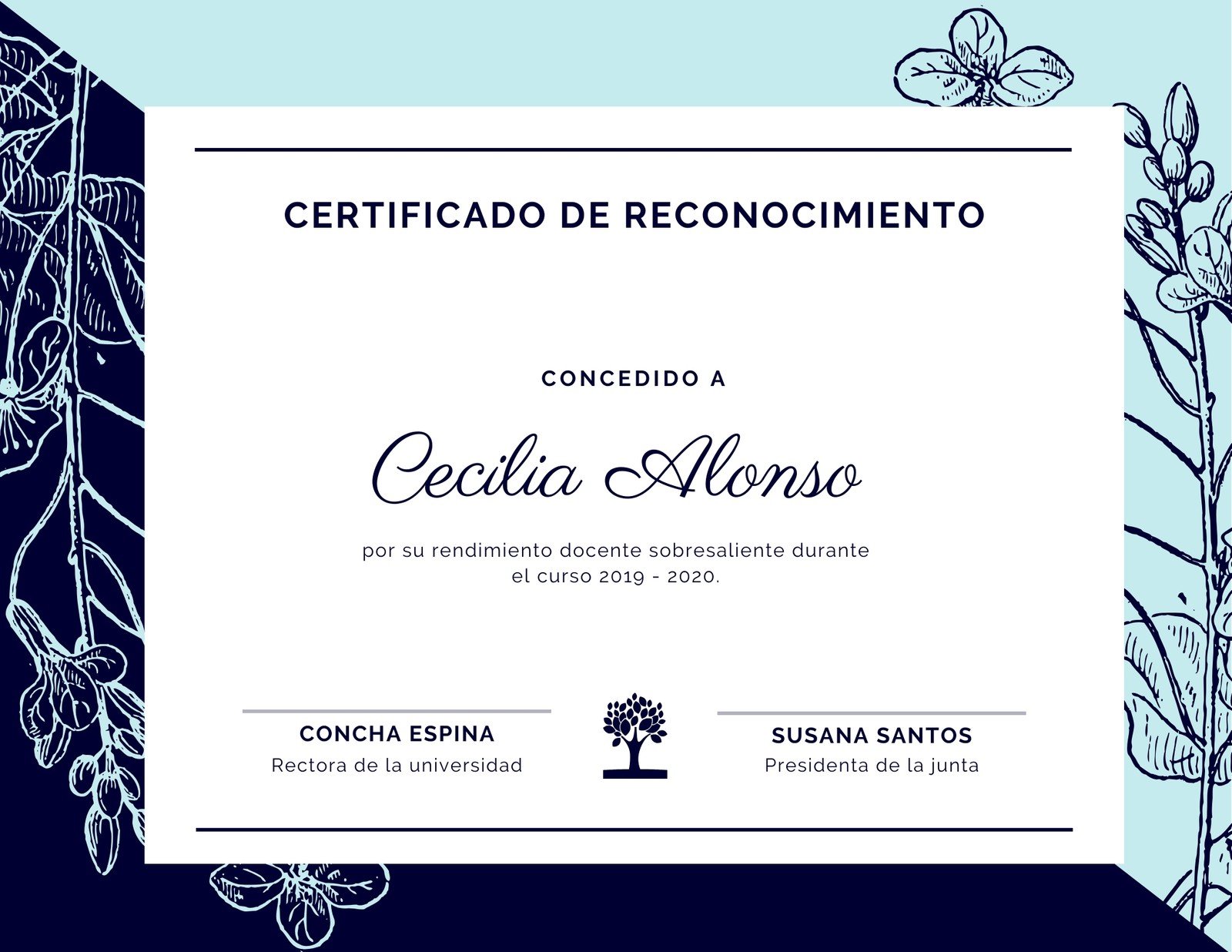 Plantillas De Certificados De Reconocimiento Editables Online Canva