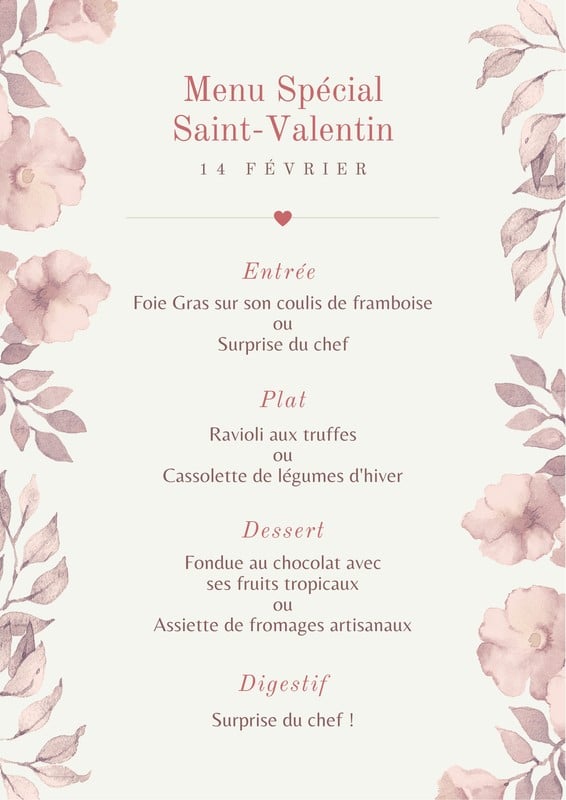 Cartes Des Desserts Les Plus Beaux Modèles Du Web Canva 