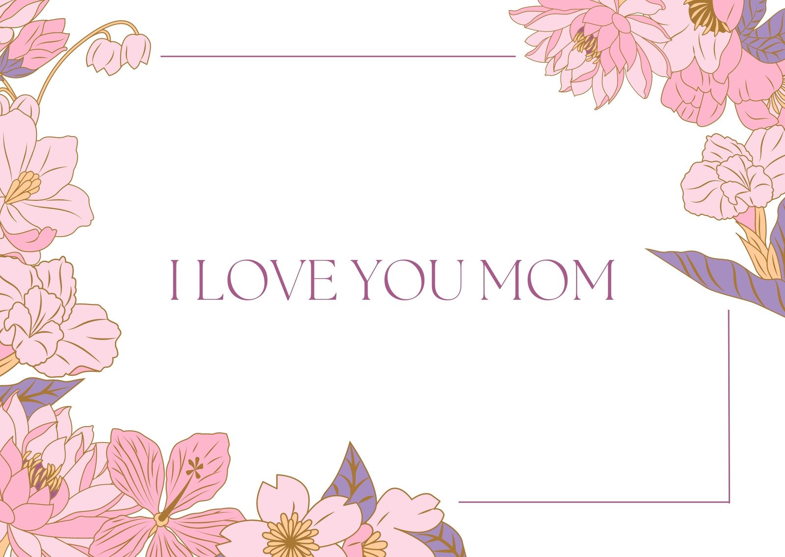 free custom printable mother s day card templates canva