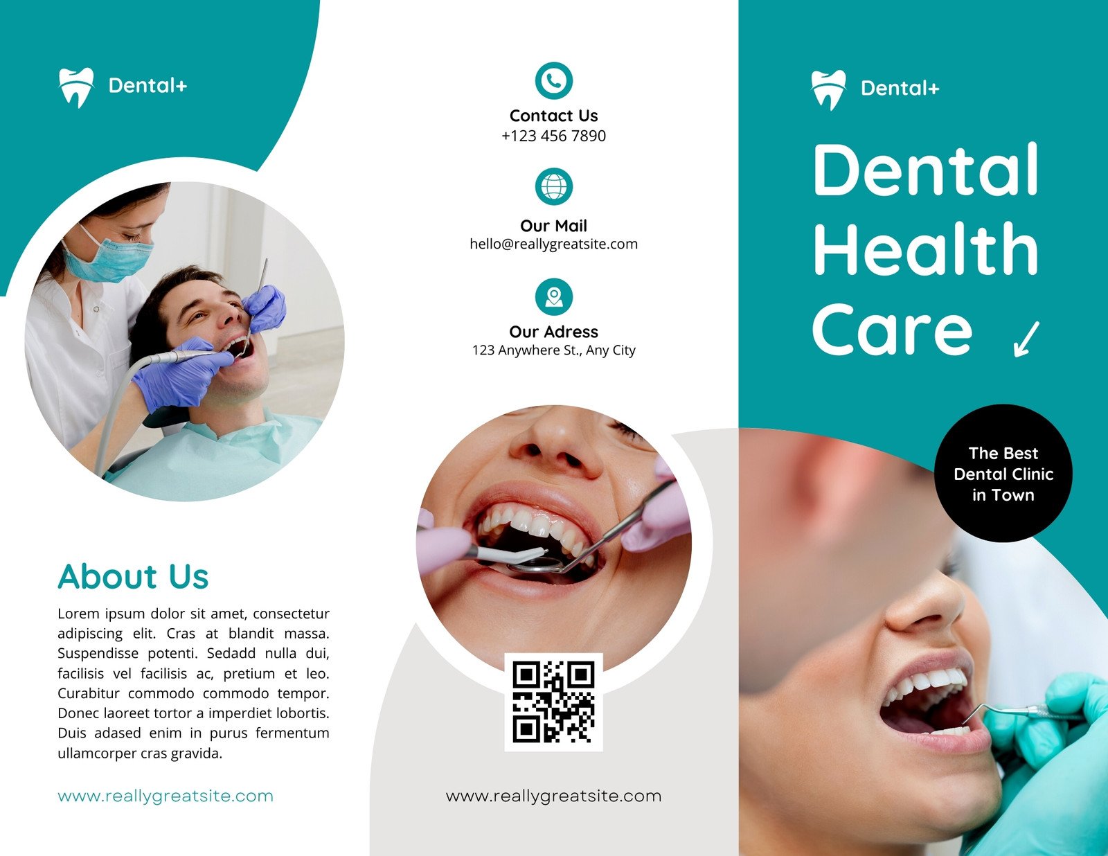 Customize 23  Dental Brochures Templates Online Canva