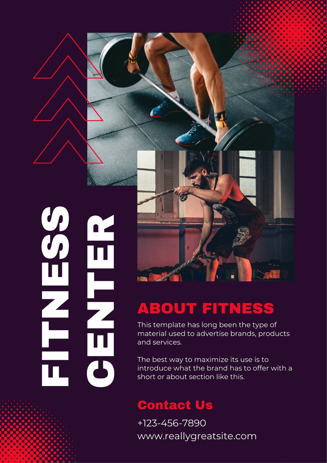 Free Printable And Customizable Gym Poster Templates Canva, 56% OFF