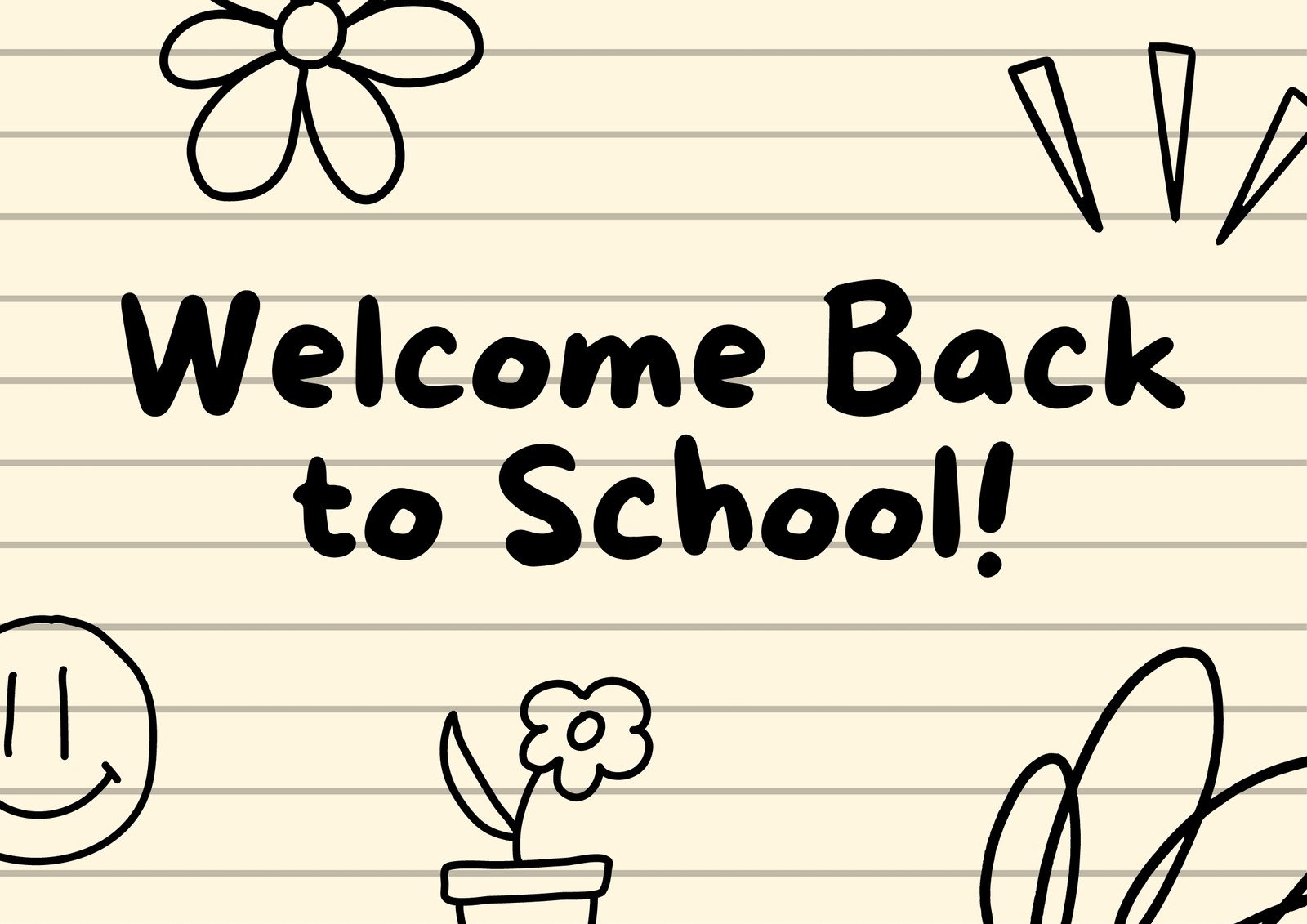 Free printable classroom welcome poster templates