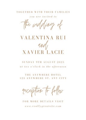 Free custom rustic wedding invitation templates | Canva