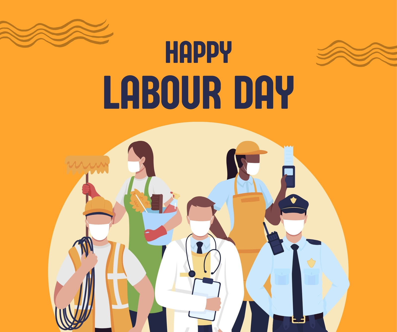 Page 7 - Free customizable Labor Day Facebook post templates | Canva