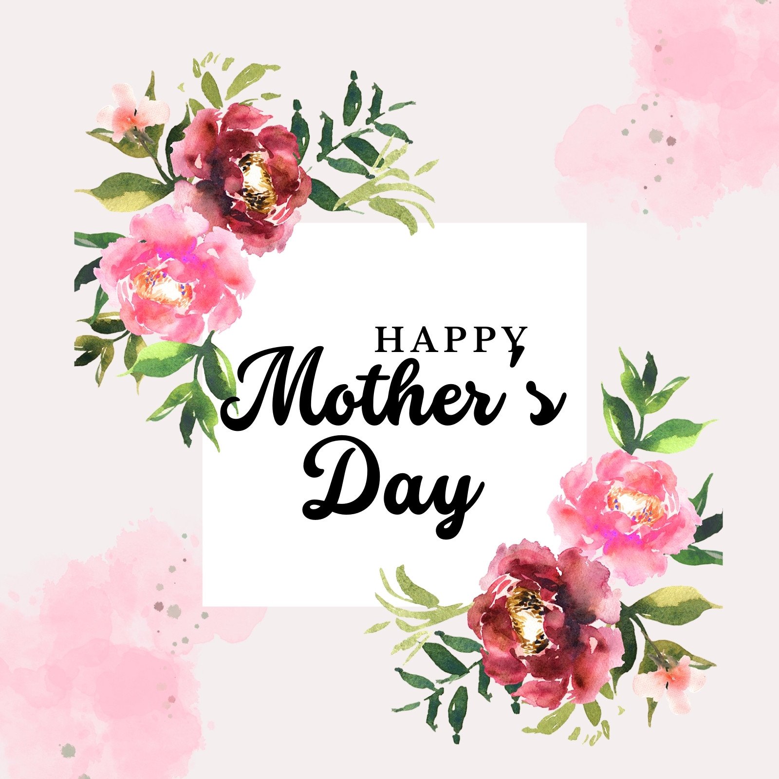 Free and customizable mothers day templates