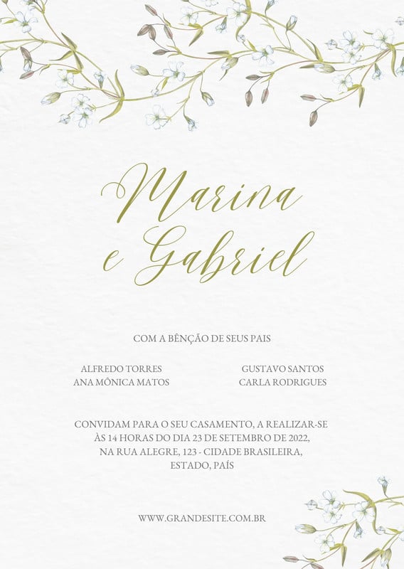 Modelos De Convites De Casamento Virtual Canva 0045