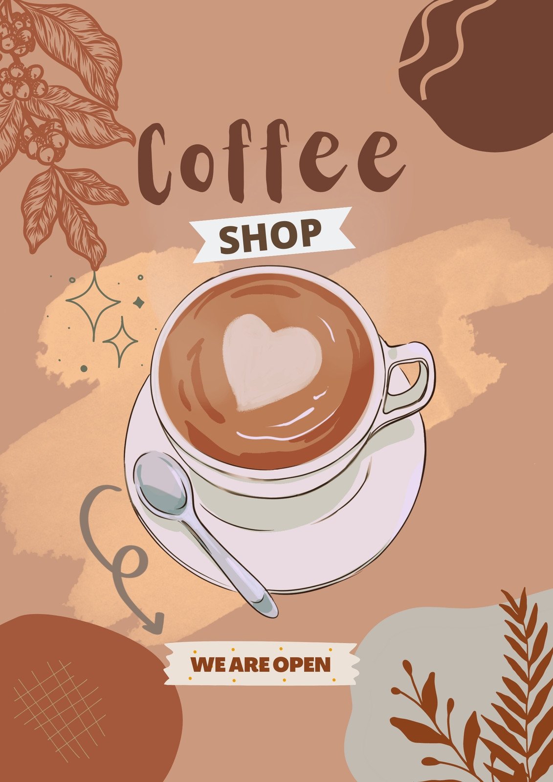 canva brown aesthetic coffee shop %28flyer%29 MlRwfKVkRt4